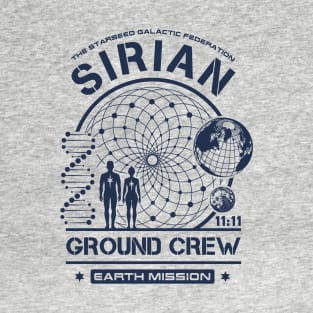 Sirian Starseed Earth Mission Ground Crew - V2 T-Shirt